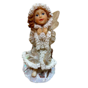 Vtg 2003 Boyds Bears Faeriessence Freesia Faeriechill...First Frost Figurine